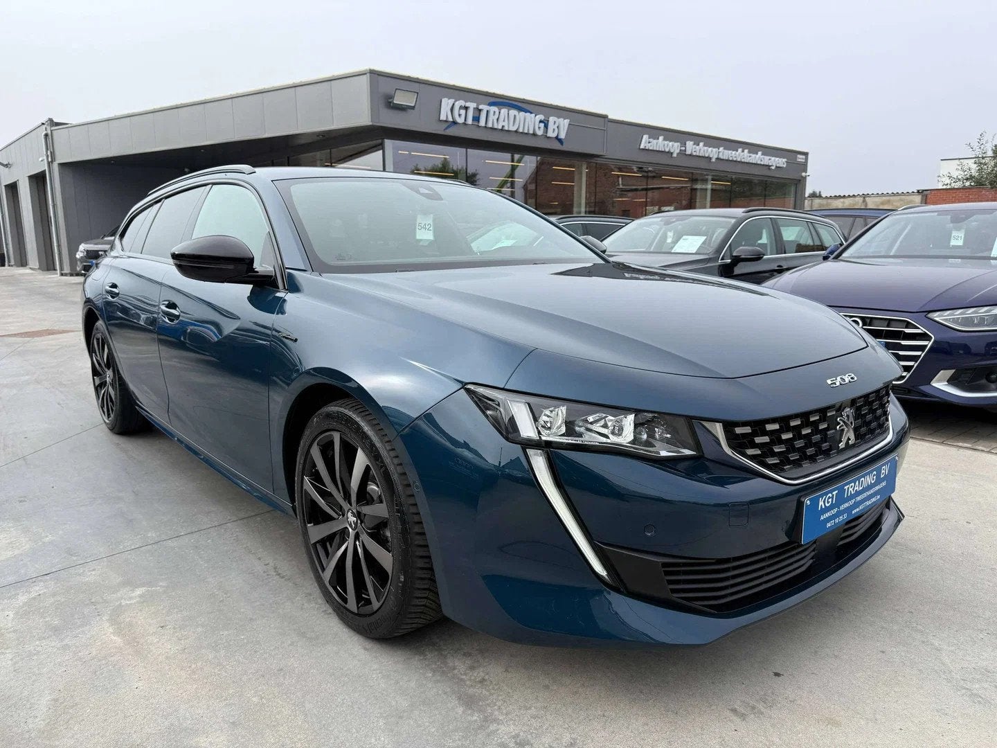 Peugeot 508 SW 1.6i 180PK GT-LINE AUTOMAAT NAVI LEDER FULL L, Auto's, Automaat, Gebruikt, 181 pk, Leder