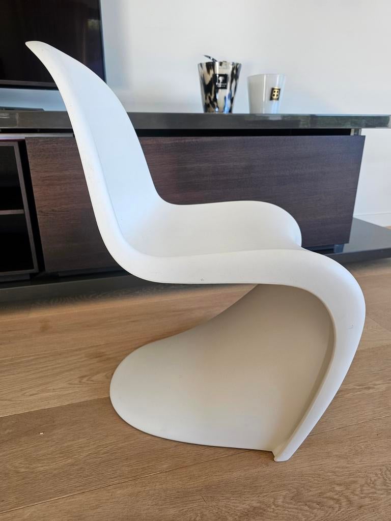 Auth. Vitra Panton Junior stoel/fauteuil wit - AP €233.00, Ophalen, Minder dan 75 cm, Kunststof, Minder dan 50 cm