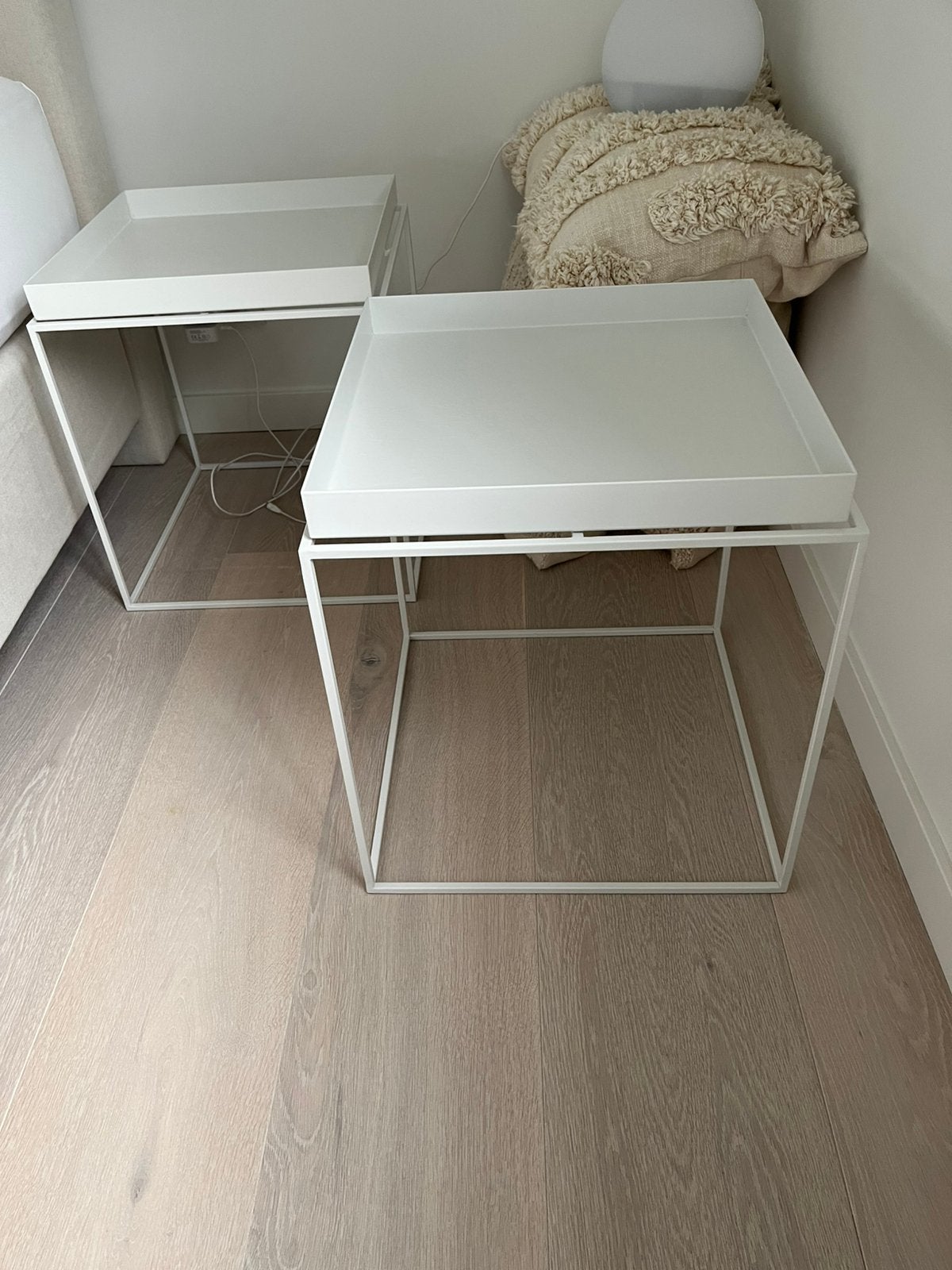 Hay Tray Table 40x40 cm wit, Ophalen, Zo goed als nieuw