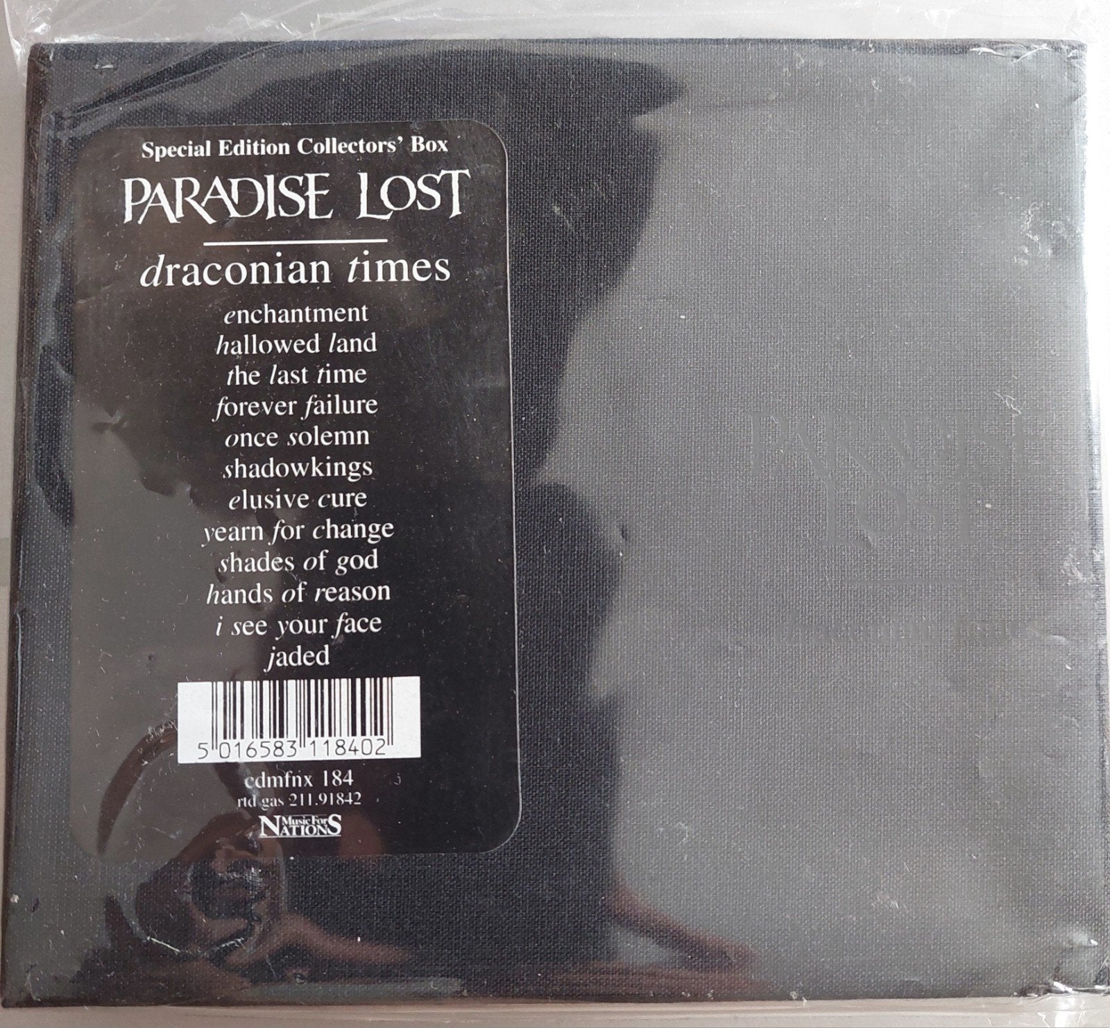 Paradise Lost : draconian times,  special edition, CD & DVD, Hard rock, Enlèvement ou Envoi, Comme neuf, Édition spéciale