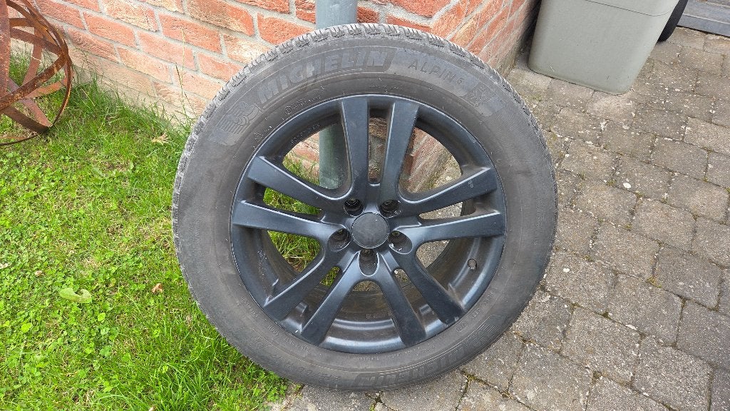 Roues hiver complètes 17 pouces MICHELIN, Autos : Pièces & Accessoires, Pneus & Jantes, Pneus et Jantes, 17 pouces, Enlèvement