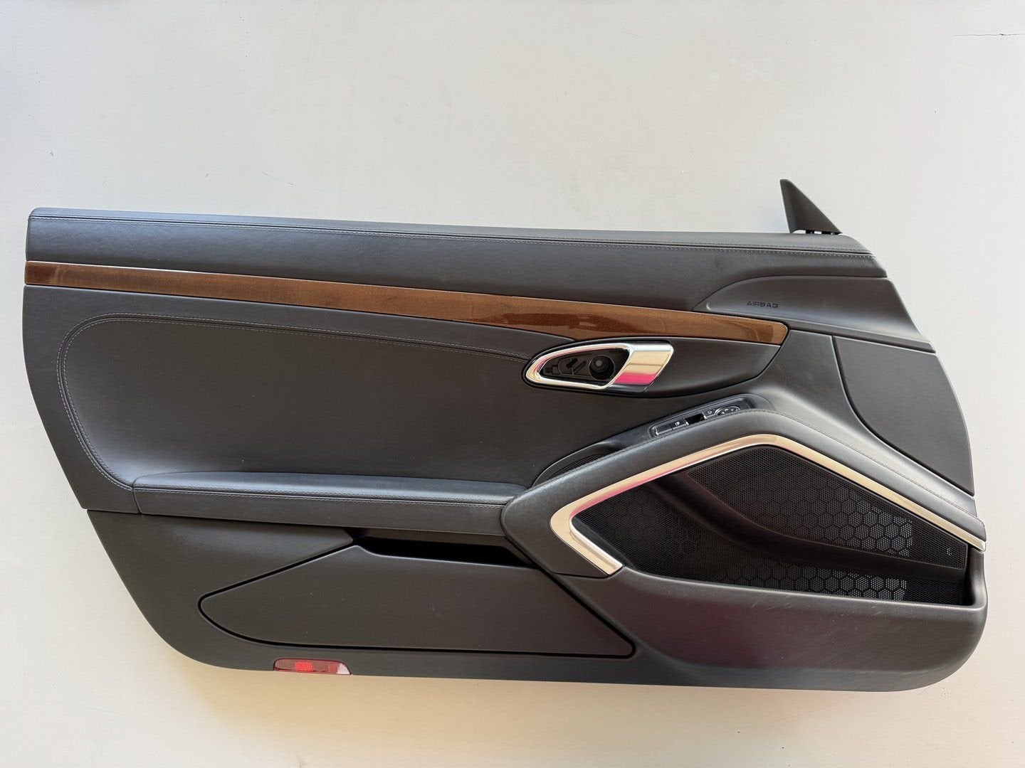 Porsche 981 deurpanelen met houtinleg en overige houtinlegde, -, Utilisé, -, -