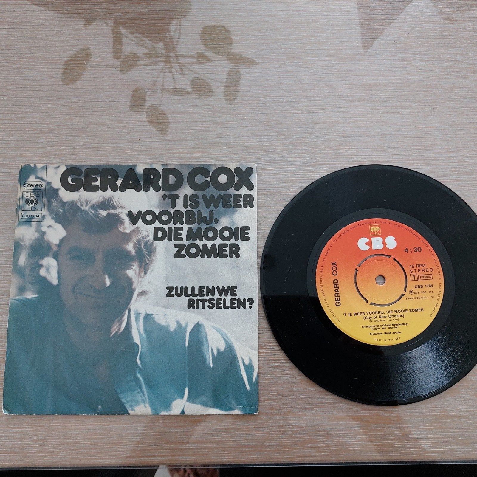 45 T - Gerard Cox, Ophalen of Verzenden
