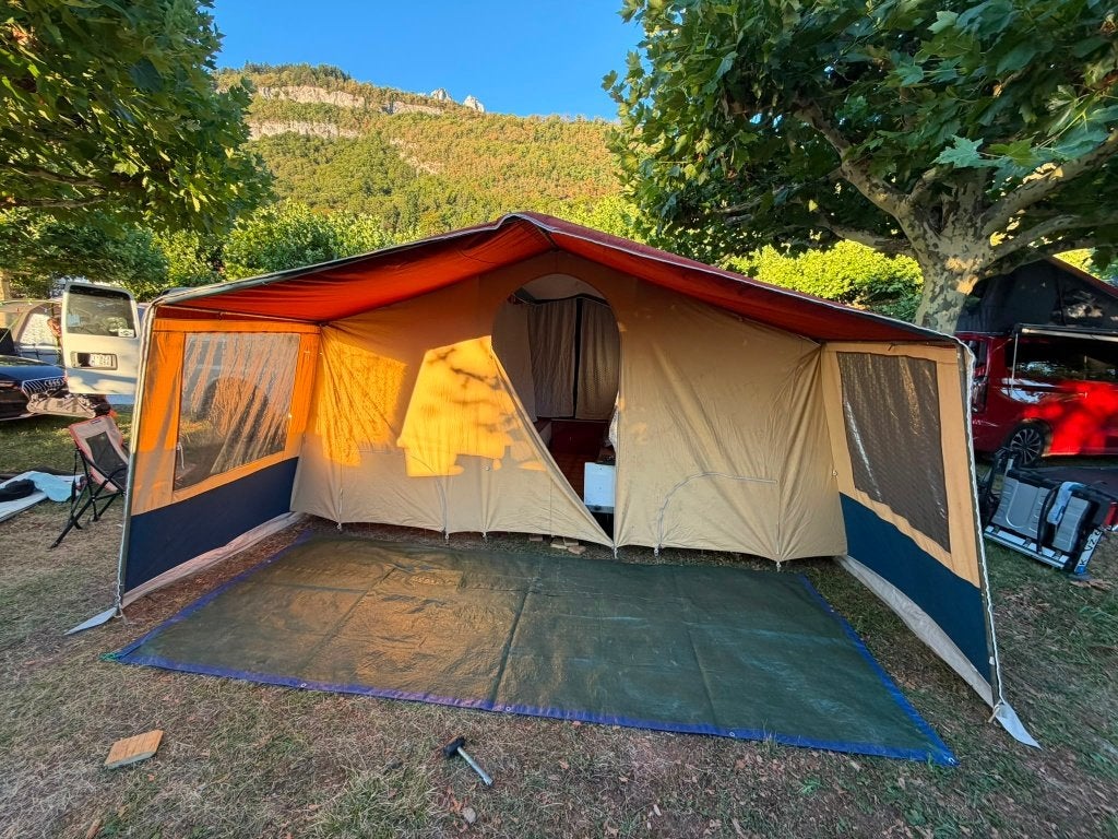 Remorque Tente à vendre, Caravans en Kamperen, Ophalen of Verzenden, Gebruikt, Tot en met 4