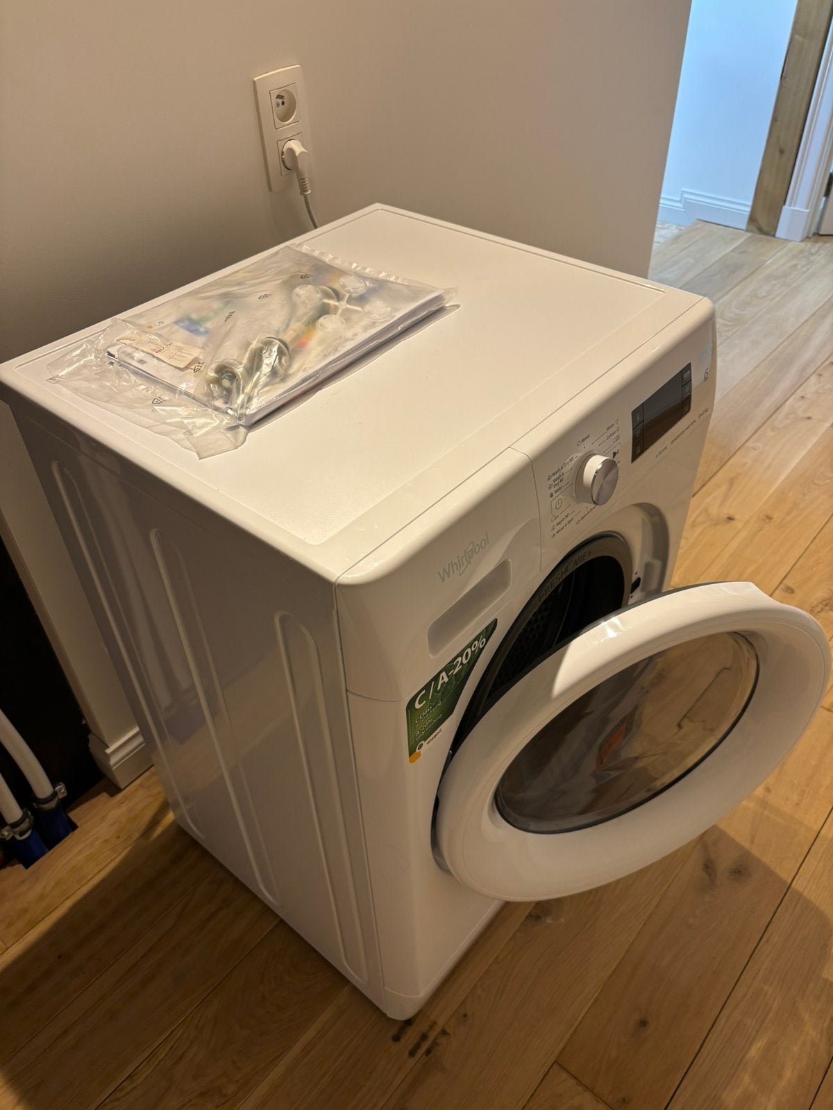 Whirlpool combi wasmachine -droog // nieuwstaat, Ophalen, Zo goed als nieuw