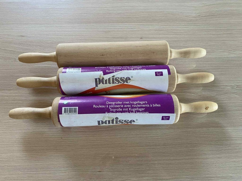 3 nieuwe deegrollen - Patisse -, Ophalen of Verzenden, Nieuw, Taarten of Cupcakes, Overige typen