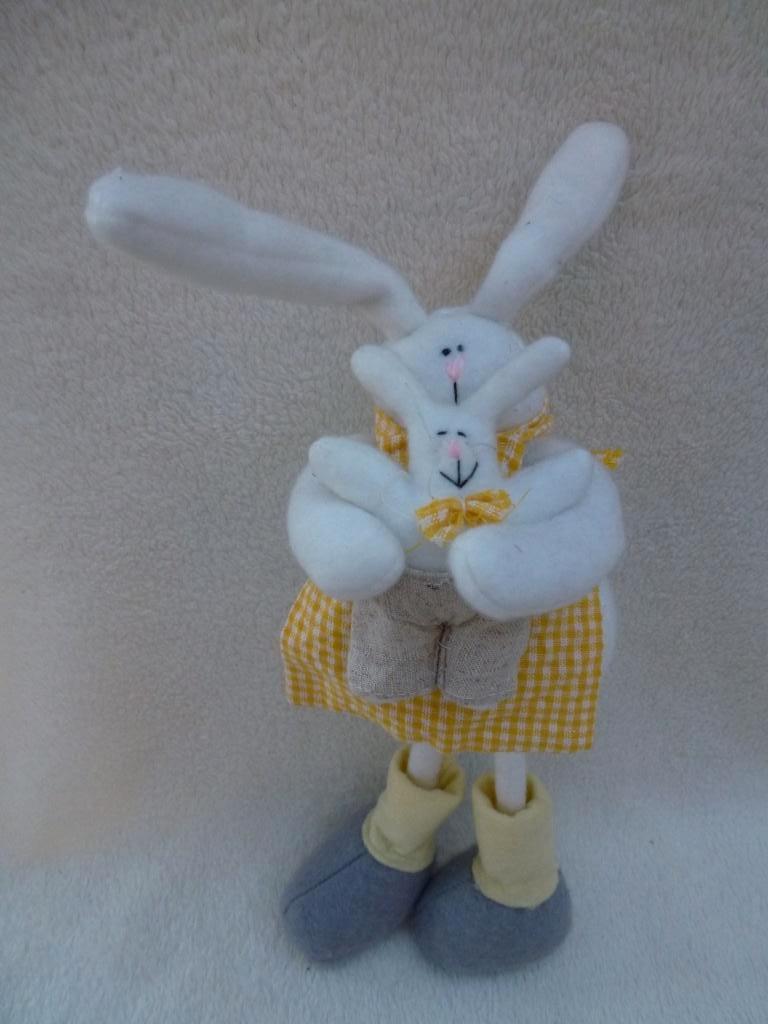 décoration de Pâques lapin  avec petit lapin, Divers, Enlèvement ou Envoi, Neuf