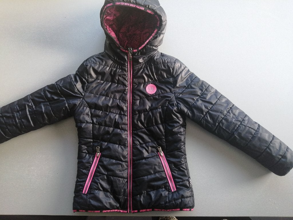 Omkeerbare winterjas VINGINO meisjes 9 jaar, Enlèvement ou Envoi, Comme neuf, Fille, Pull ou Veste