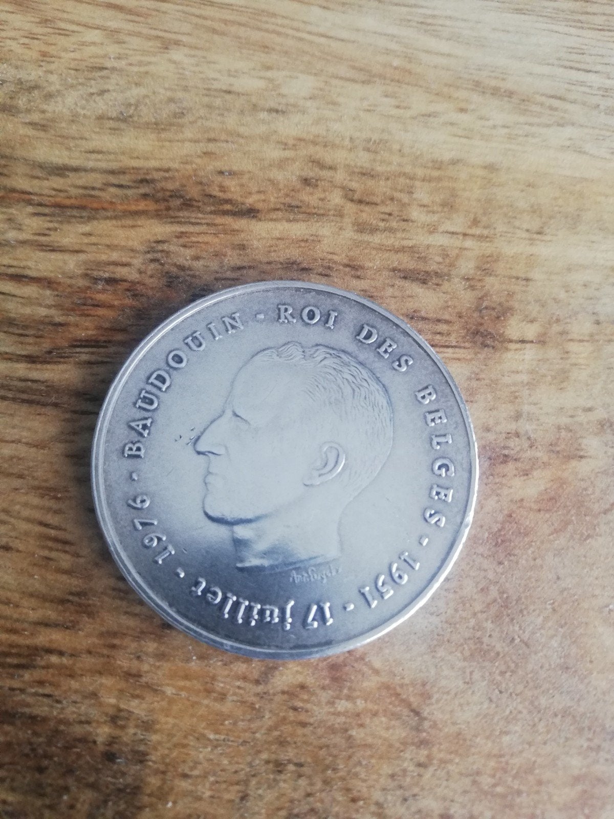 Piece de collection belge de 250 francs 1974, Enlèvement ou Envoi