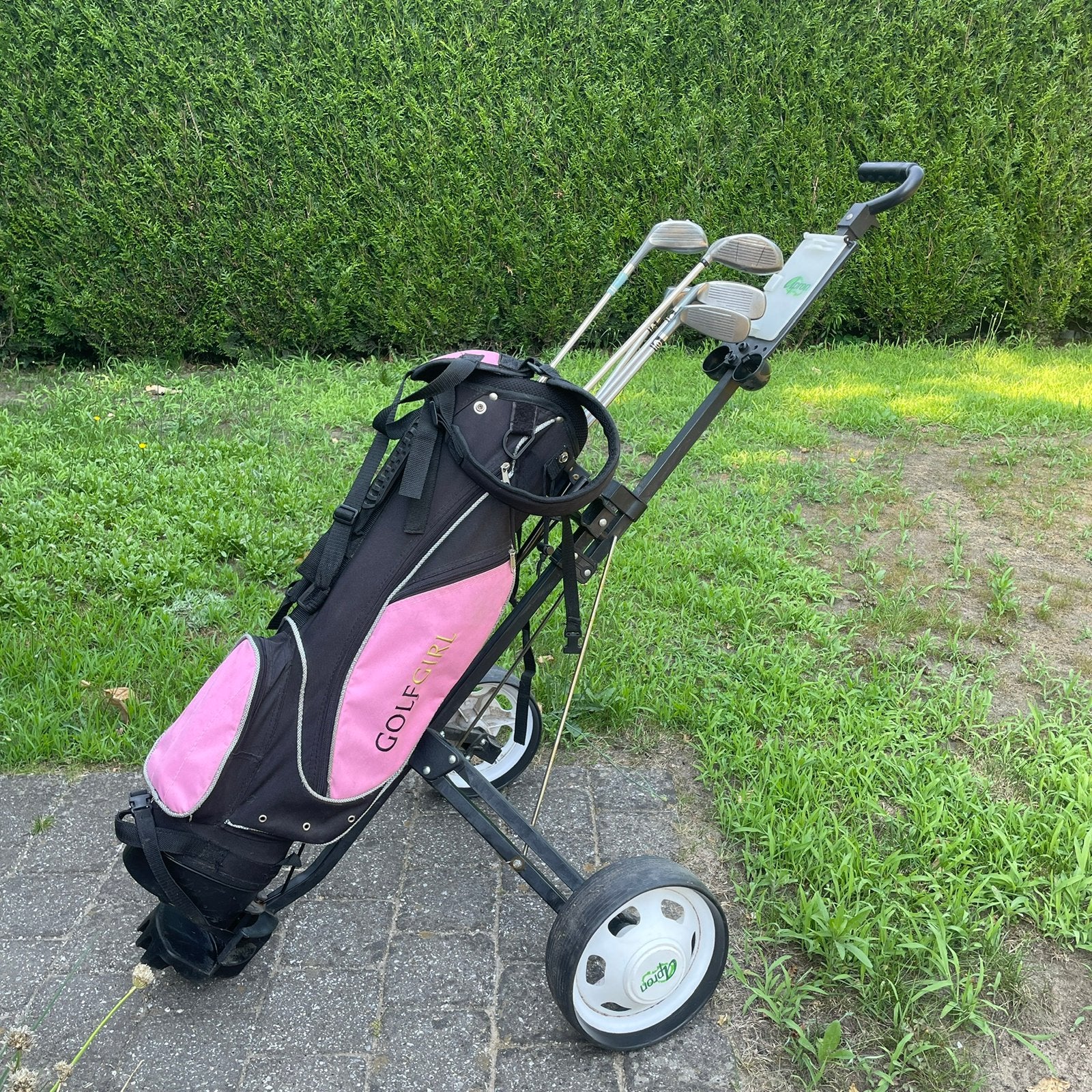 Set golfclubs / golfsticks, Sport en Fitness, Ophalen, Gebruikt, Set, Overige merken