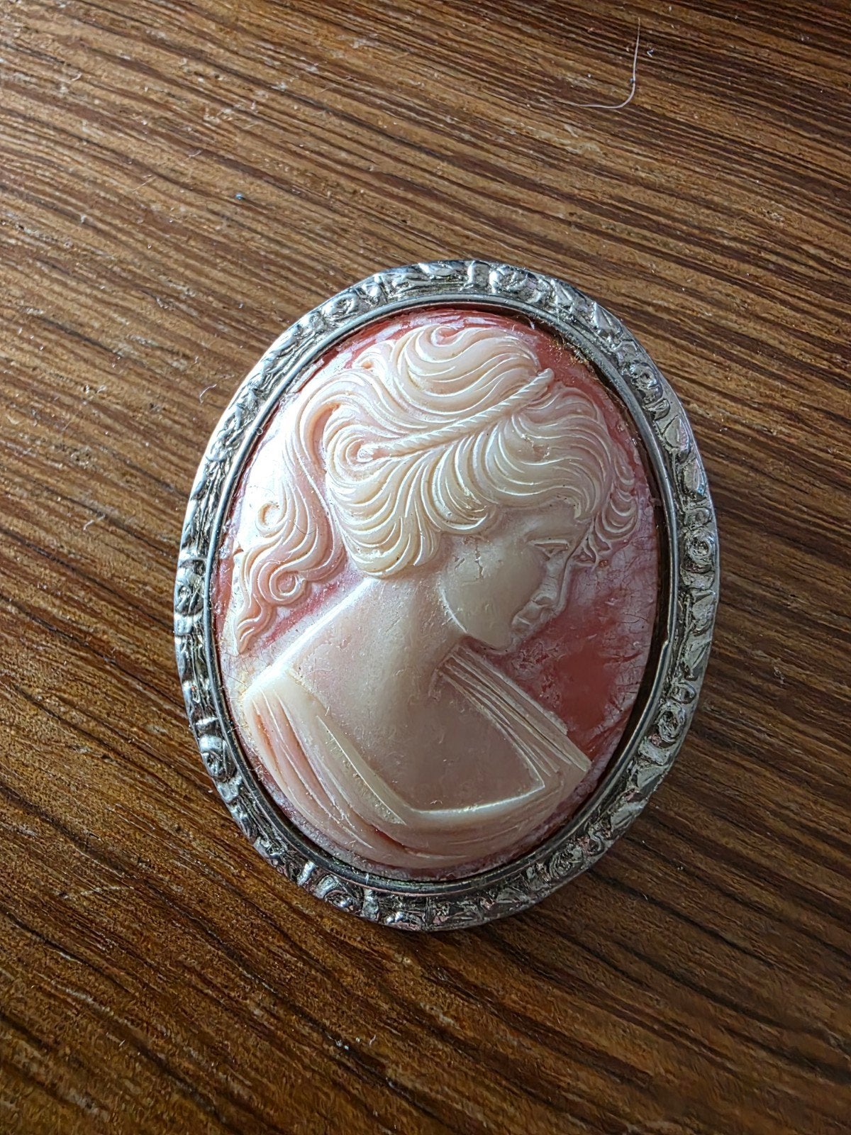 antieke broche, Handtassen en Accessoires, Broches, Ophalen, Gebruikt