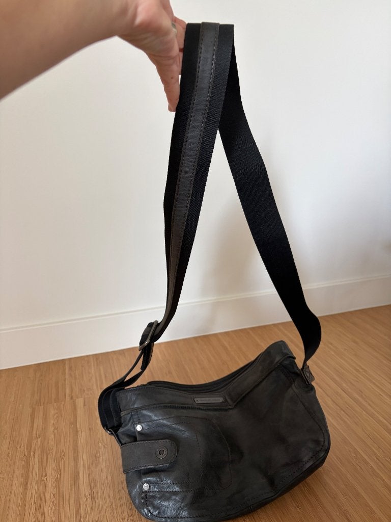 Handtas Mandarina Duck, Ophalen, Gebruikt, Grijs, Handtas