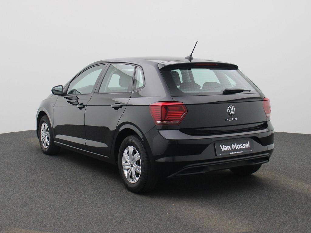 Volkswagen Polo 1.0 59kW Trendline CARPLAY | PDC | CRUISE, Auto's, Voorwielaandrijving, Stof, Gebruikt, Zwart