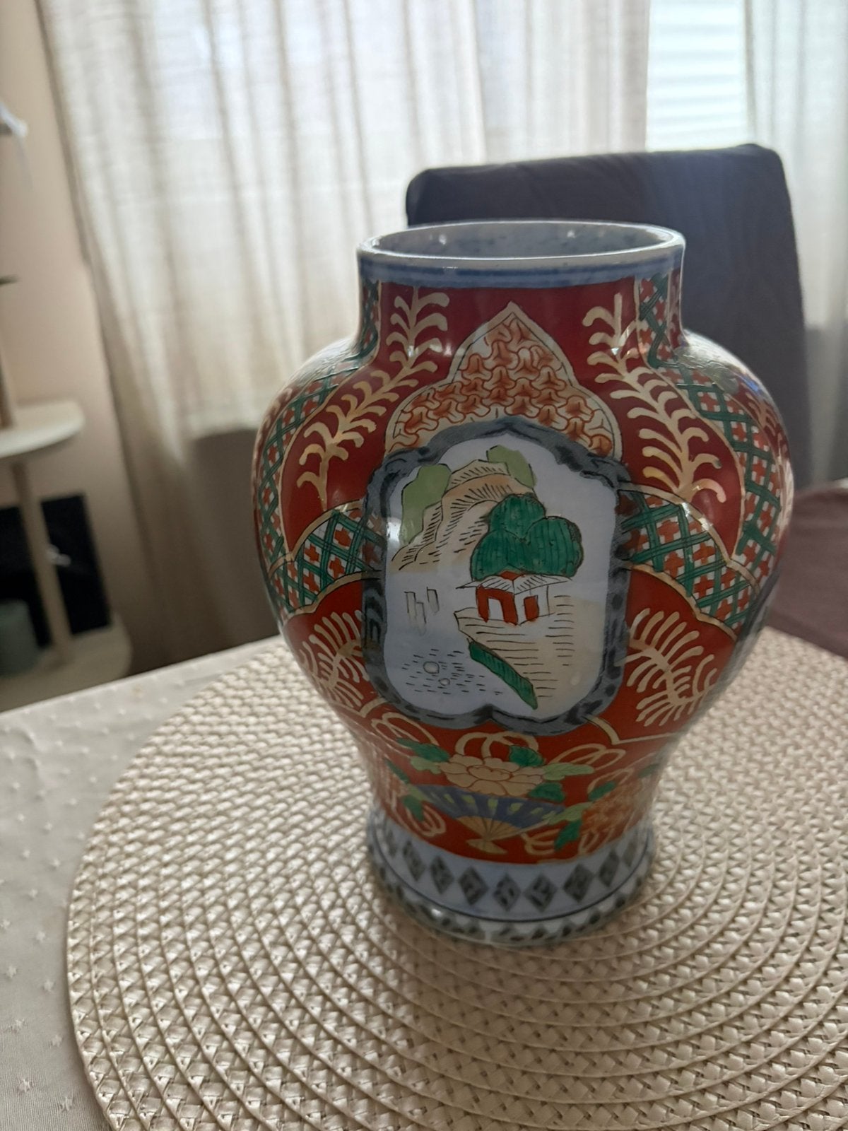 Vase Petrus Regout Maastricht ancien — XIXe siècle, Antiquités & Art, Enlèvement ou Envoi