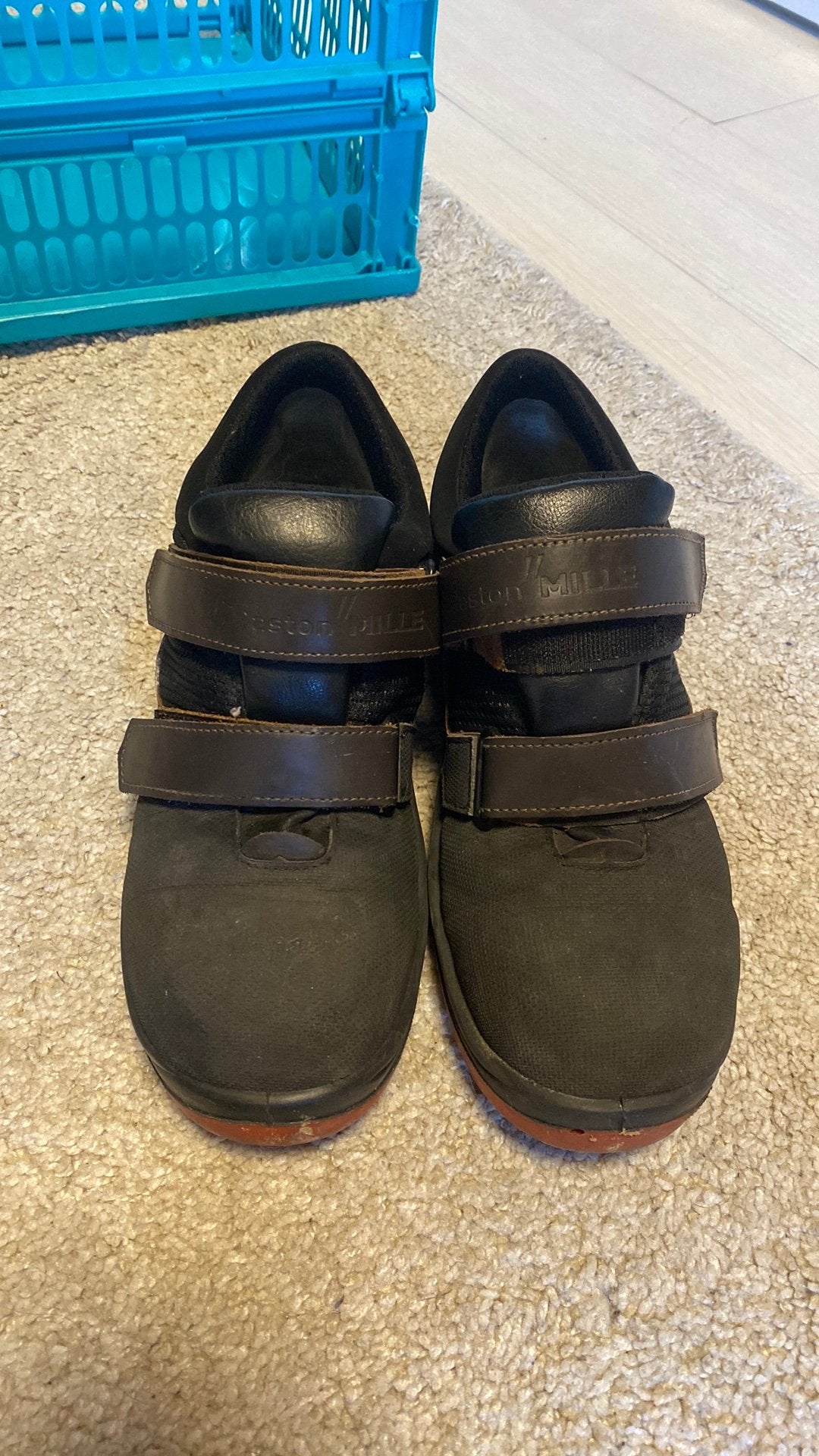 Gaston Mille veiligheidsschoenen, Kleding | Dames, Schoenen, Zwart, Ophalen of Verzenden, Zo goed als nieuw, Werkschoenen