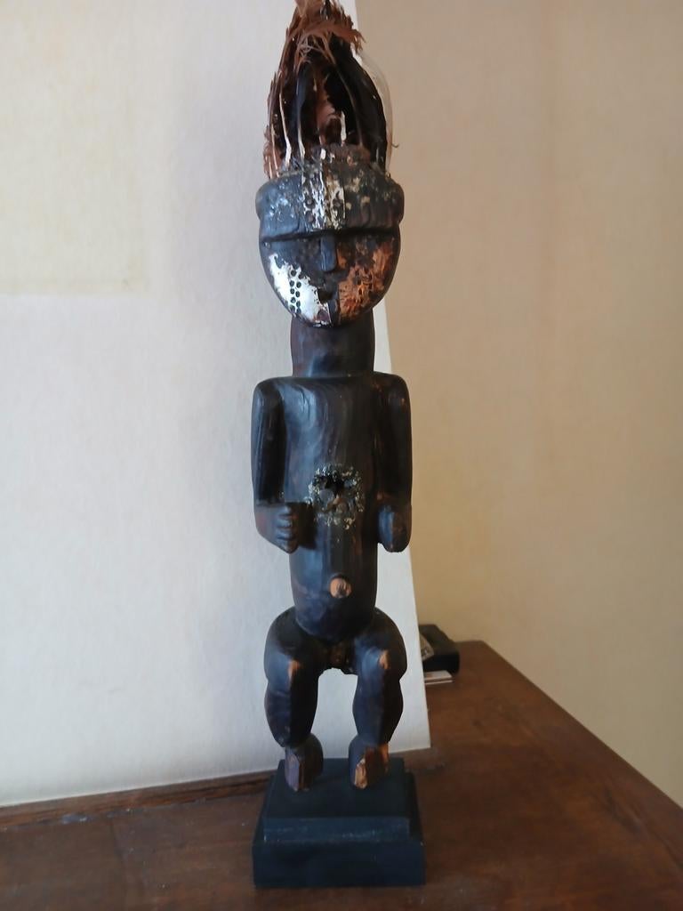 Houten beeld, Antiek en Kunst, Ophalen, Hout, Beeld