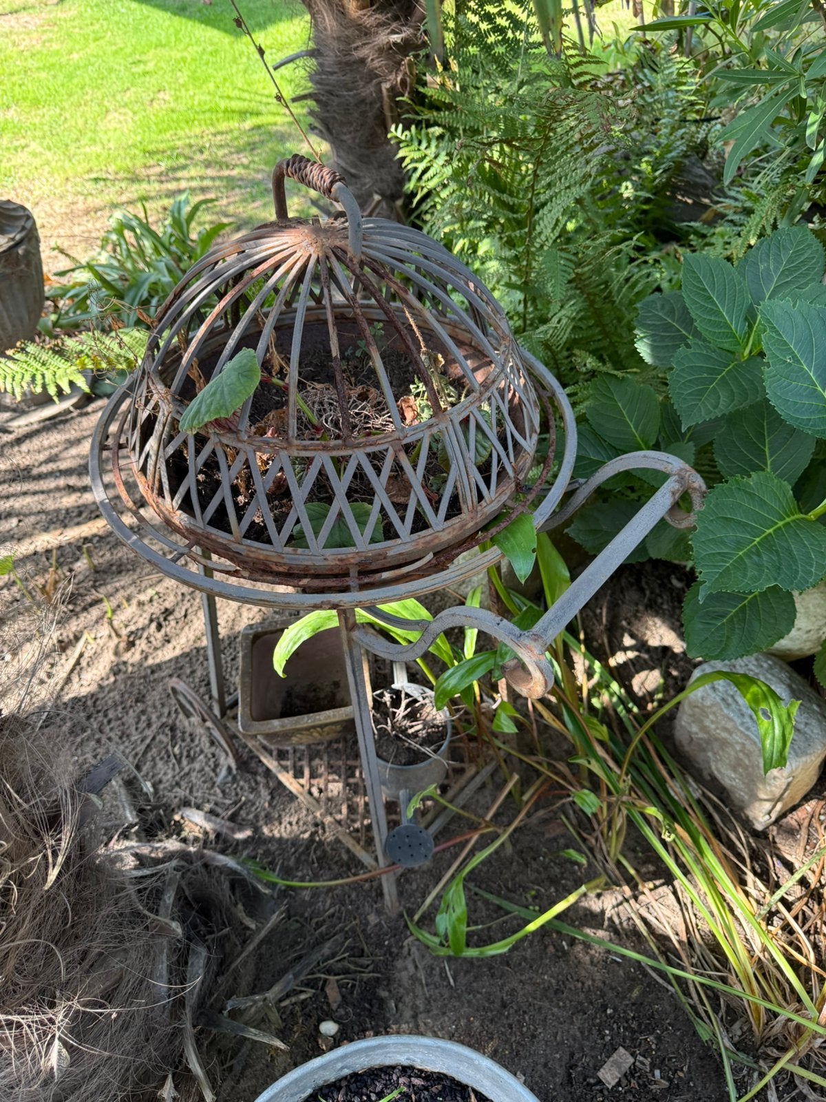 Gietijzeren karretje, Tuin en Terras, Ophalen