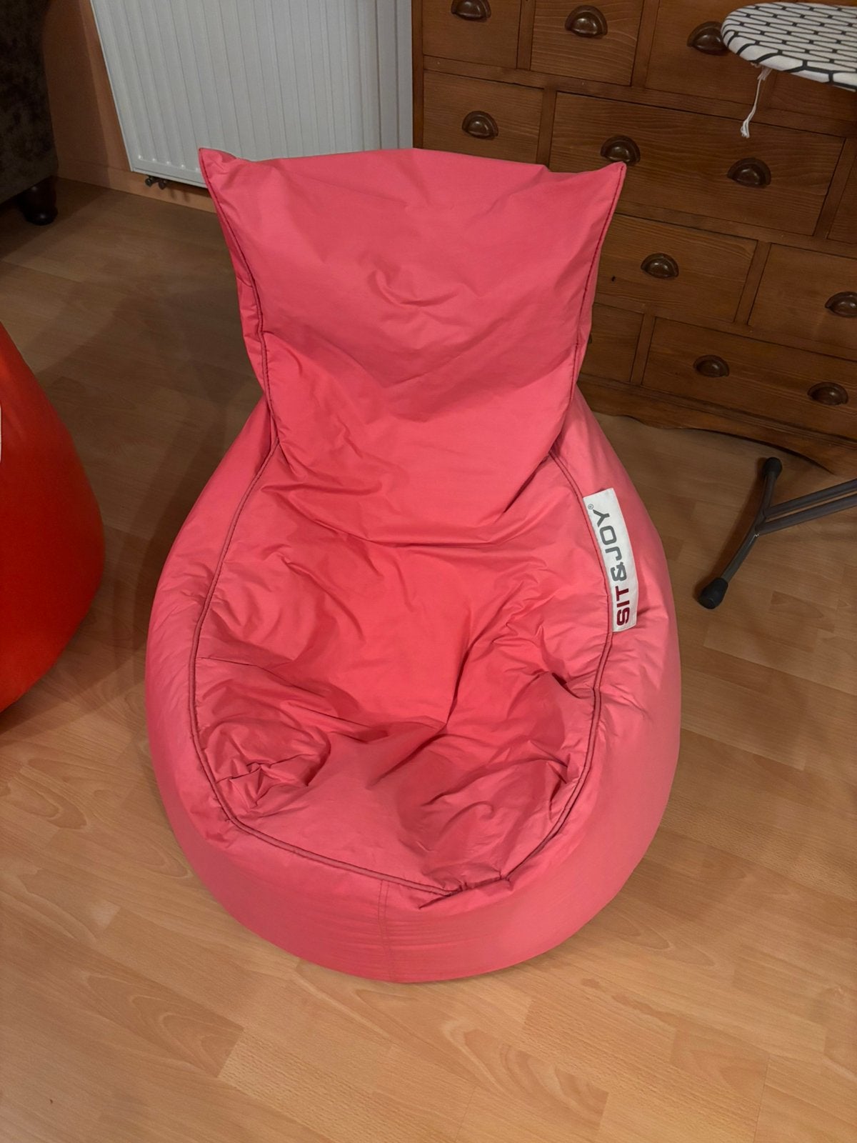 Zitzakken te koop, Ophalen, Zo goed als nieuw, Oranje