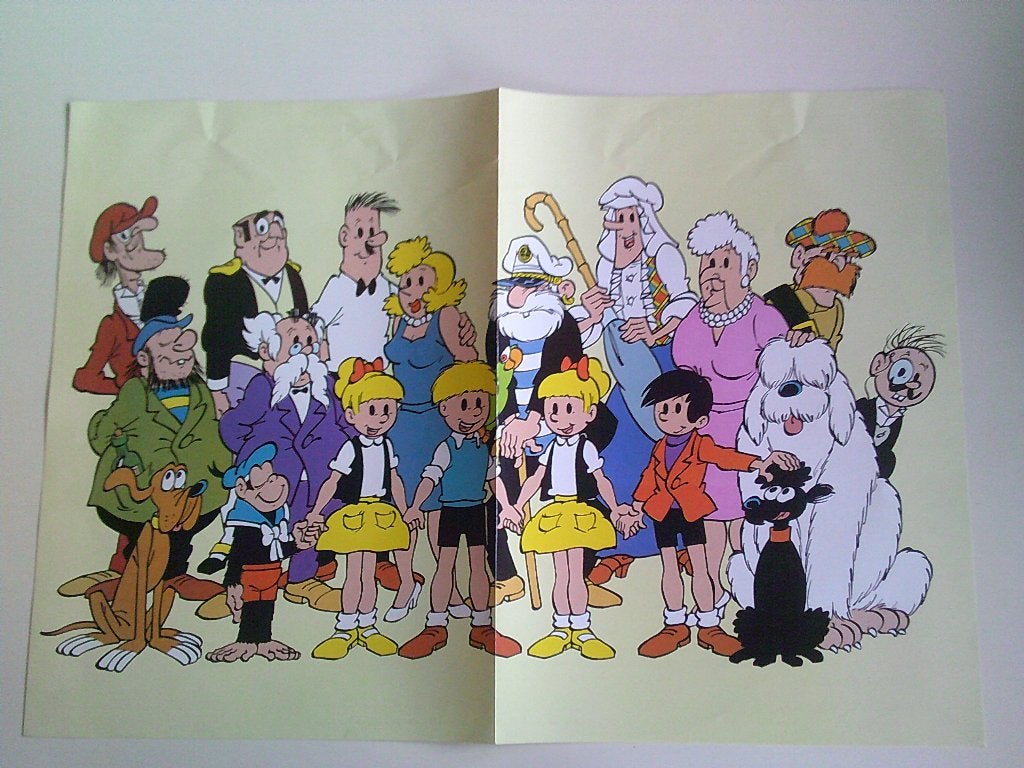 Poster Jommeke . Papier, Ophalen of Verzenden