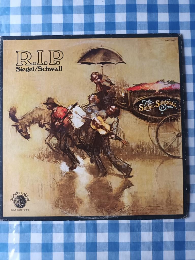 SIEGEL/SCHWALL BAND/USA PRINT 1974 R.I.P., Enlèvement, Blues