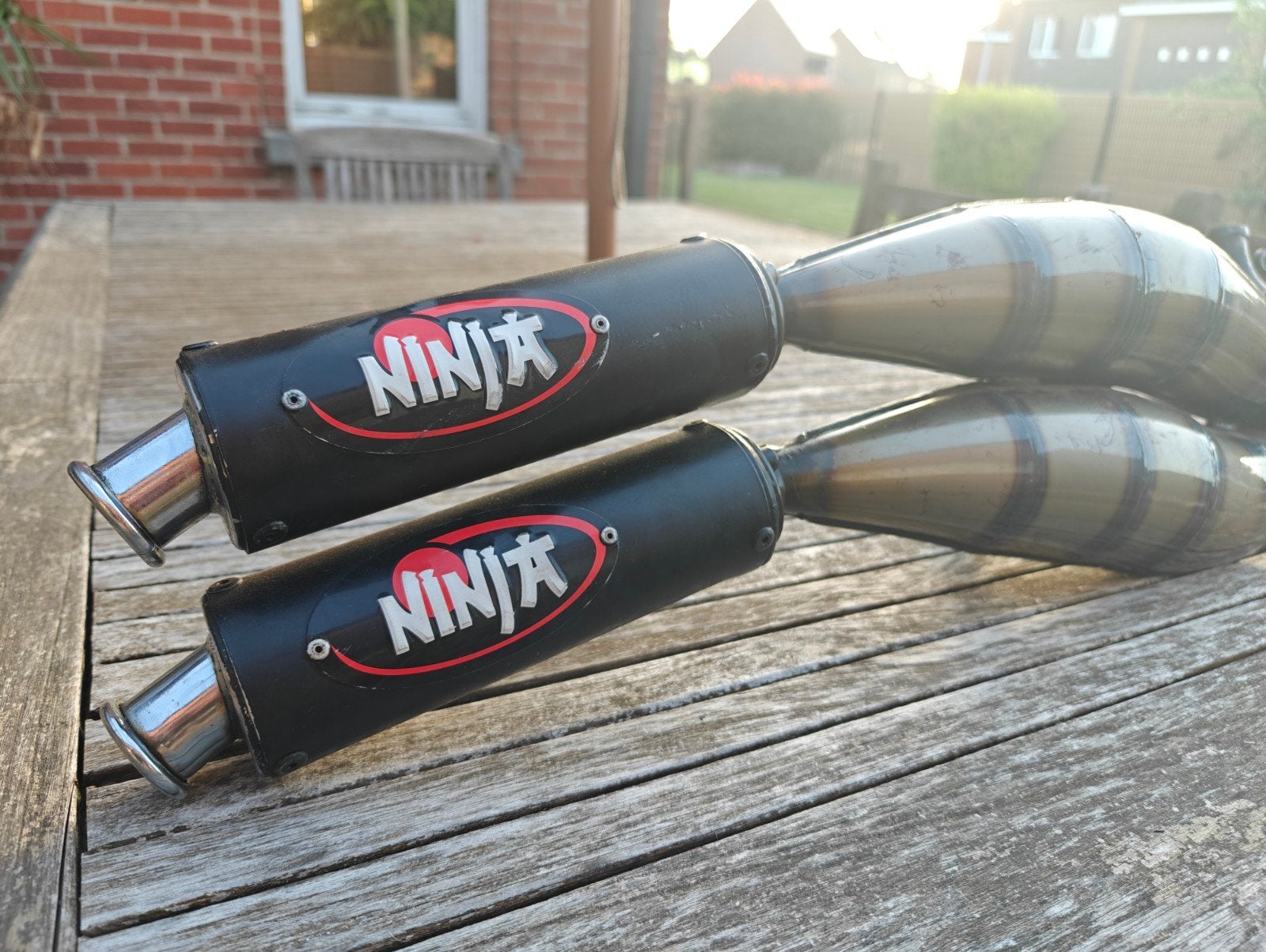 uitlaat voor honda camino, Ophalen