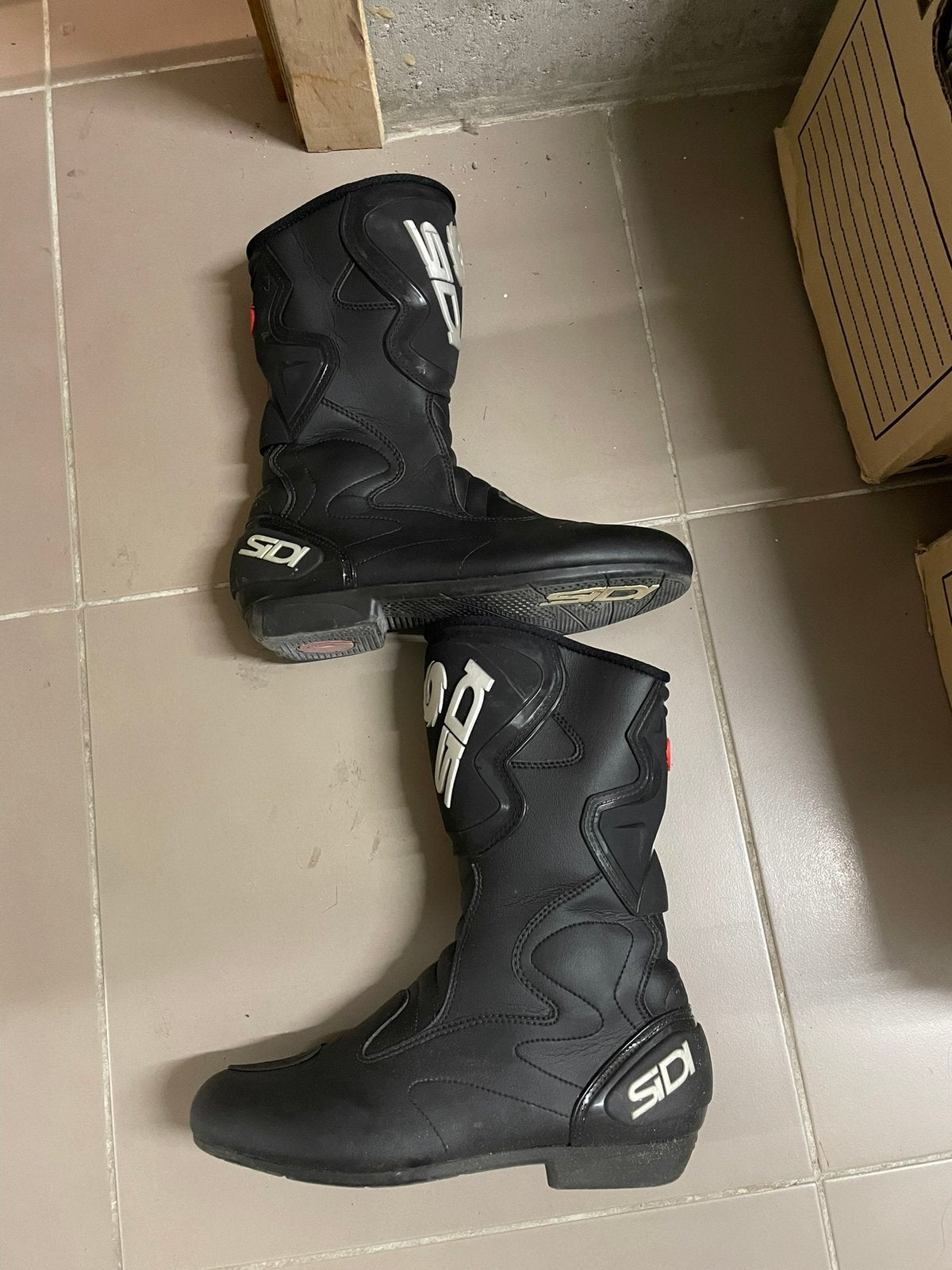 Bottes moto Sidi taille 46, Motos, Enlèvement, Seconde main, Hommes, Bottes