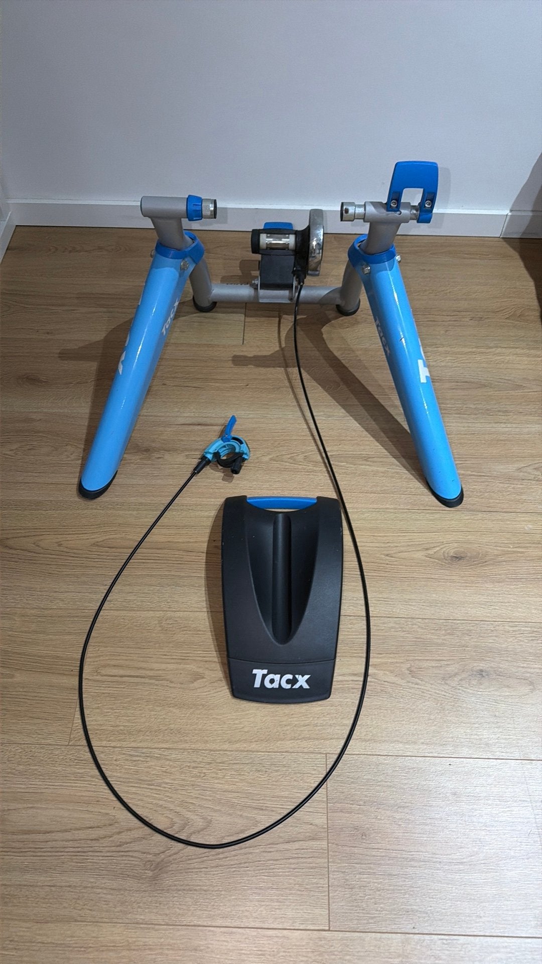 Tack blue twist-fietstrainer, Ophalen, Zo goed als nieuw