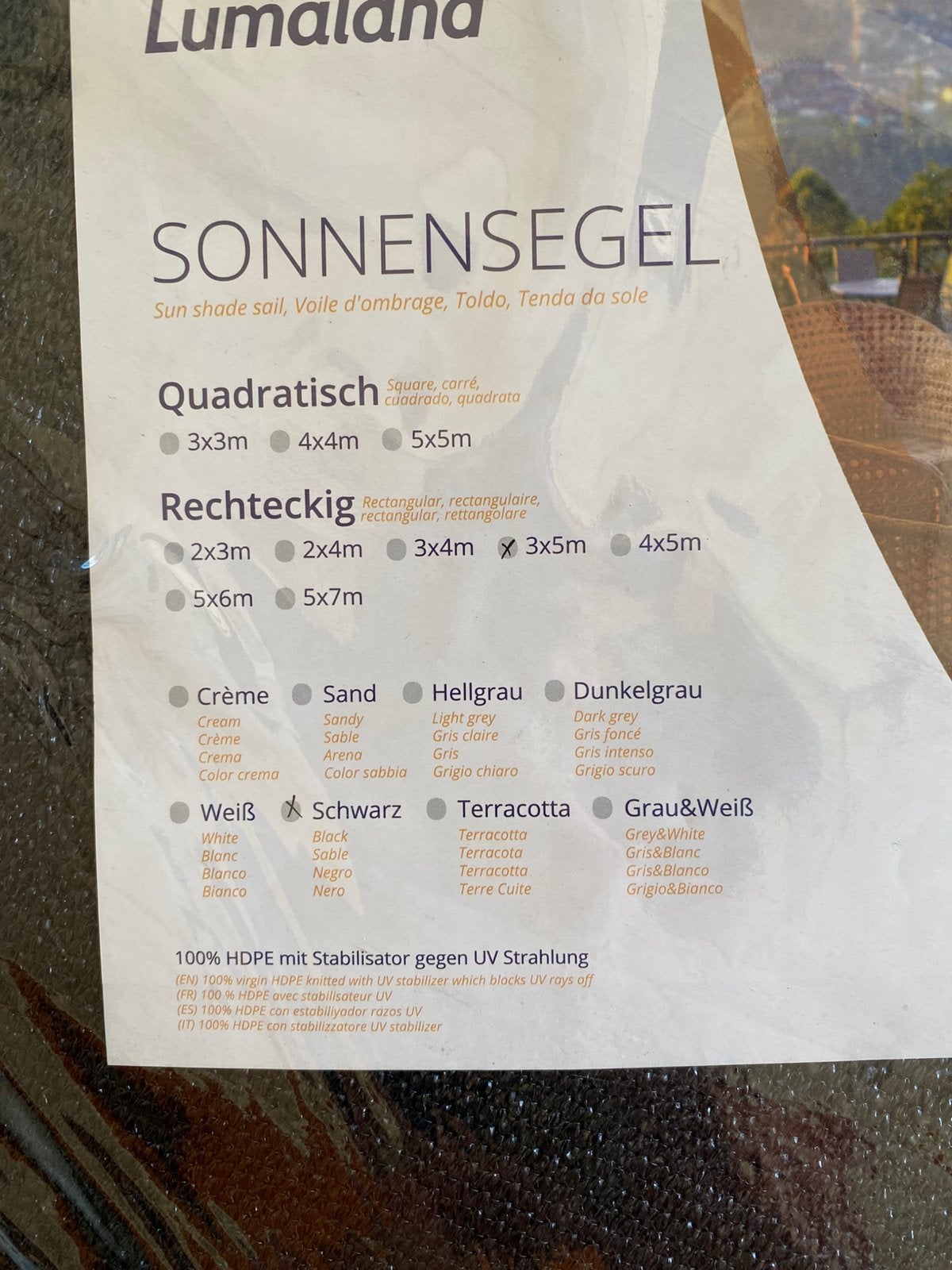Schaduw doen, Ophalen, Nieuw