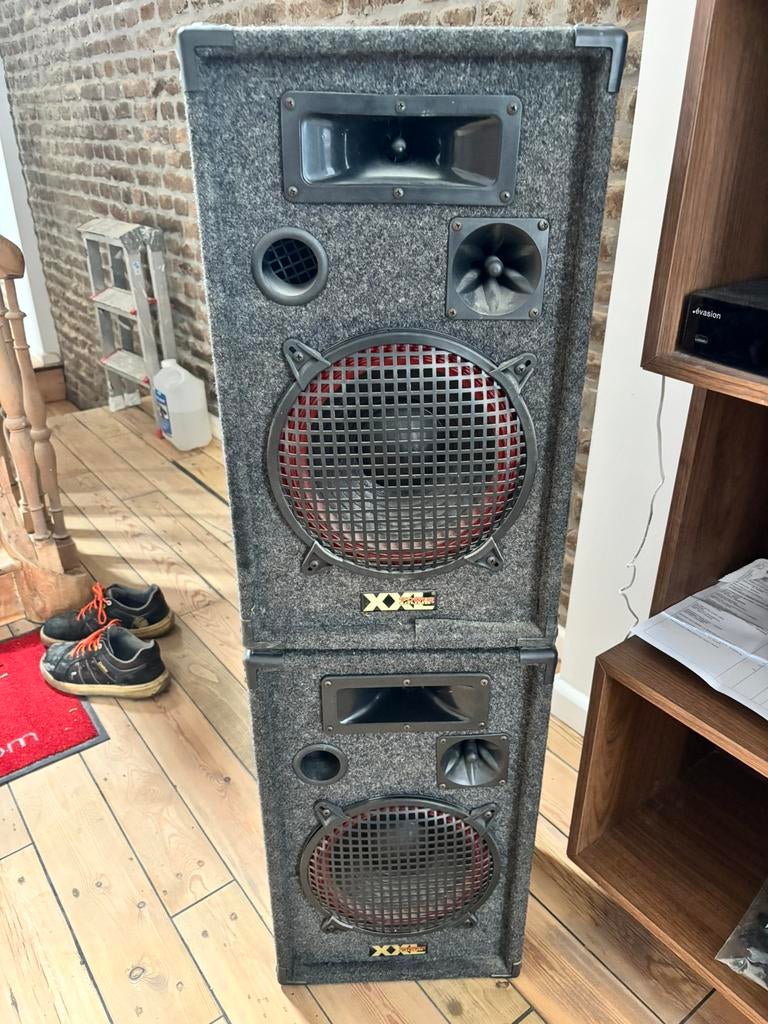 Enceintes sono 500W-Parfait état–DJ / événements, Enlèvement, Comme neuf