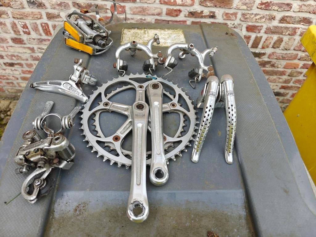 Shimano 600 arabesque groepset, Fietsen en Brommers, Ophalen of Verzenden