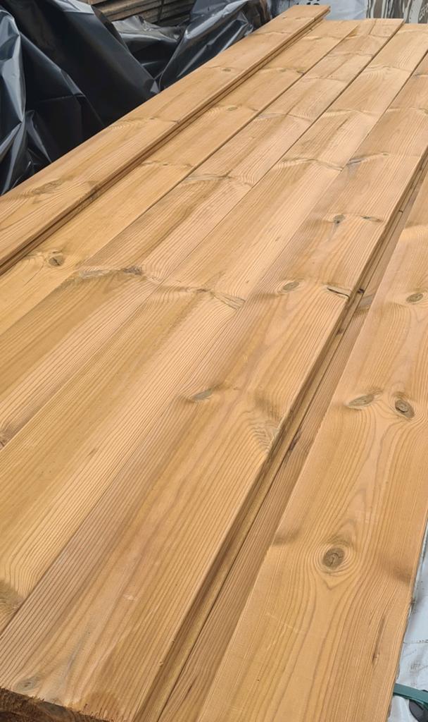Thermowood Terrasplanken, Ophalen, Hout