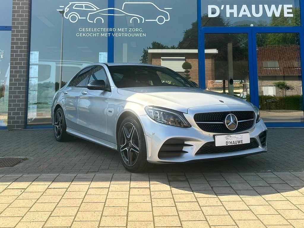 MB C300e PHEV *360cam*AMG*Night Pack* trekhaak*verw. zetel*, Auto's, Mercedes-Benz, Bedrijf, Te koop, C-Klasse, 360° camera, ABS