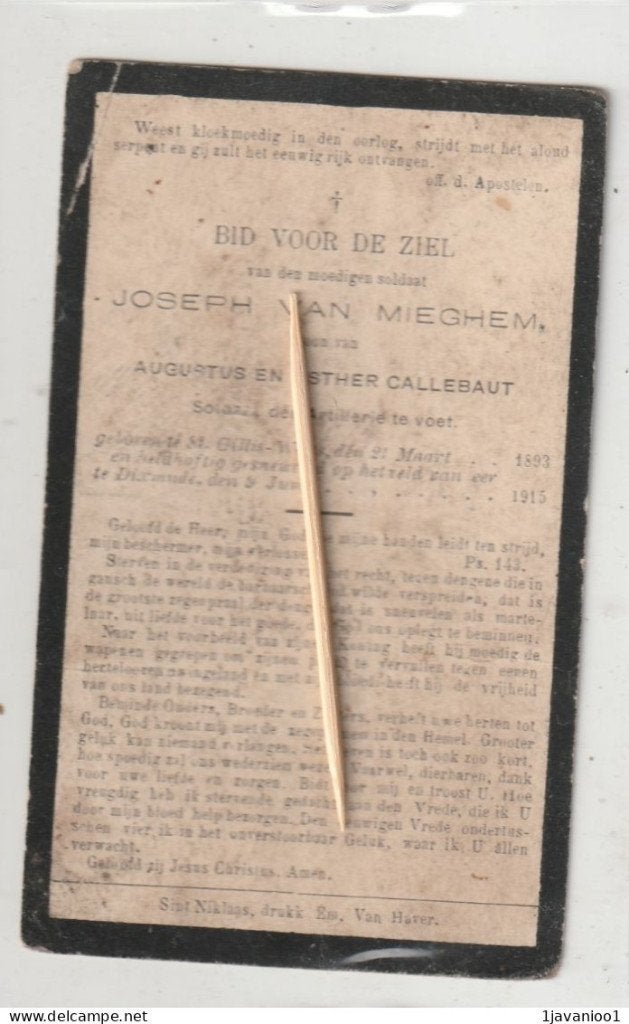 Oorlogsslachtoffer : 1914-18, Verzamelen, Verzenden