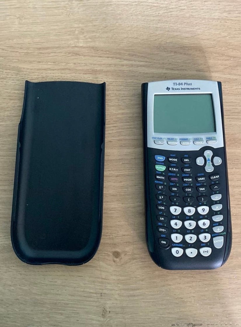 Grafisch rekenmachine TI-84 Plus, Ophalen, Zo goed als nieuw