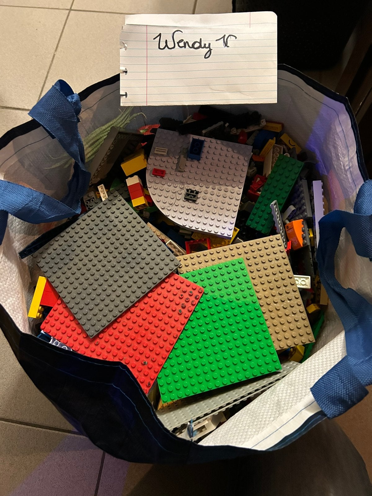 Zak Lego, Ophalen of Verzenden, Gebruikt, Losse stenen, Lego