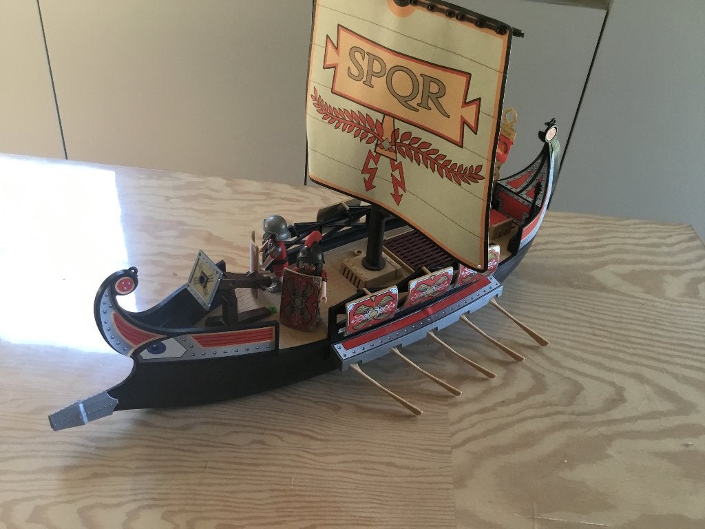 Playmobil Romeins galei ship, Enfants & Bébés, Jouets | Playmobil, Historique, Enlèvement ou Envoi, Bateau, Kit complet