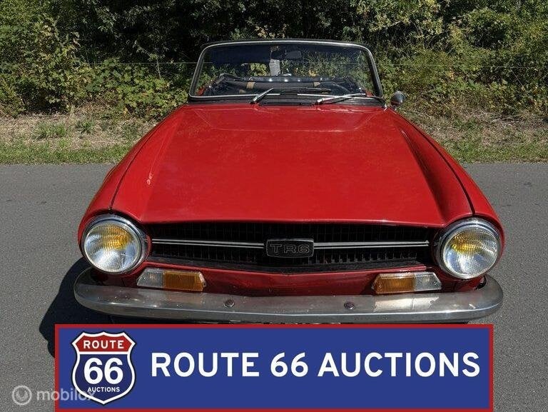 Triumph TR6 | 1969 | Route 66 Auctions, Autos, Achat, Entreprise, Boîte manuelle, Triumph