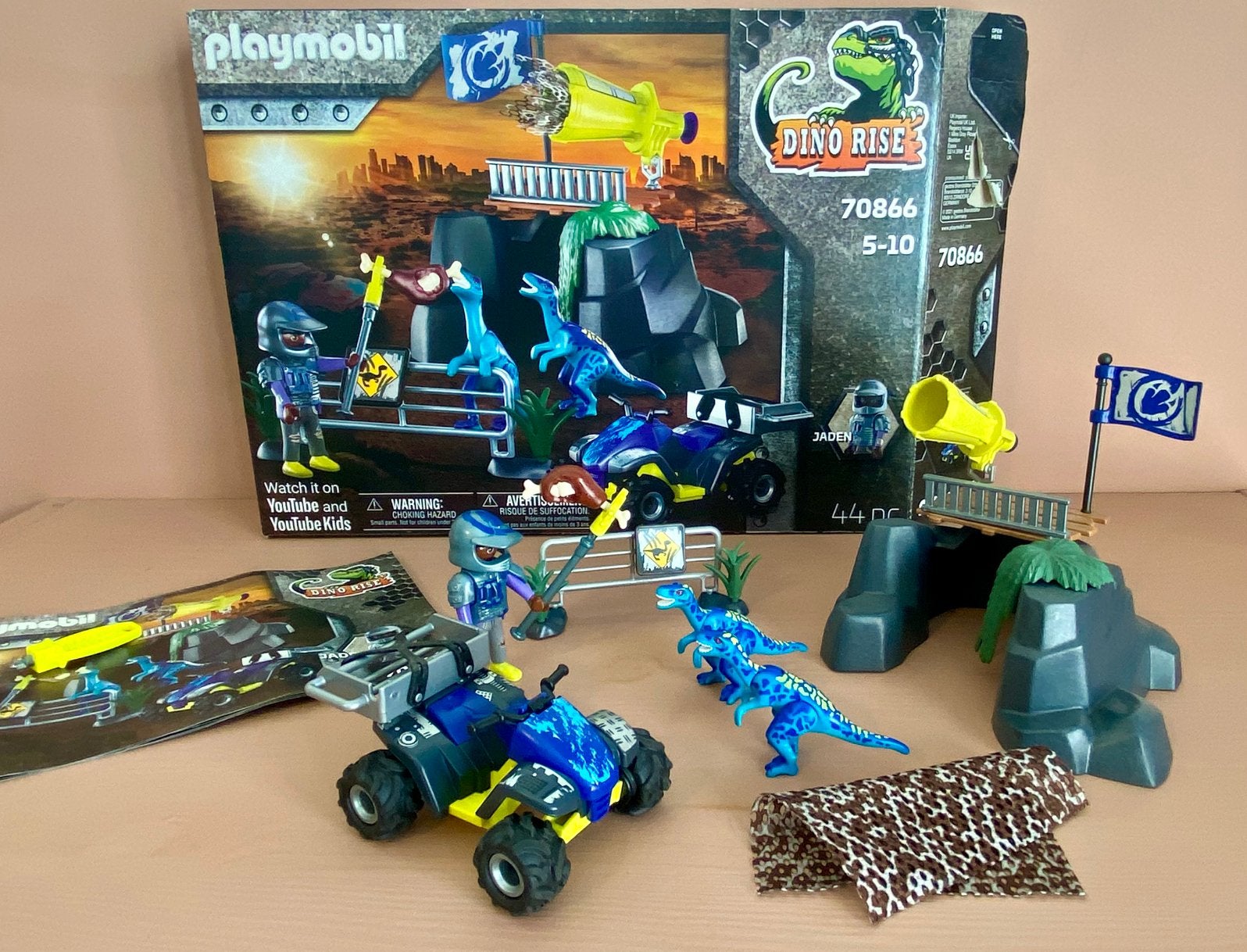 Playmobil Dino Rise set, Ophalen of Verzenden, Zo goed als nieuw