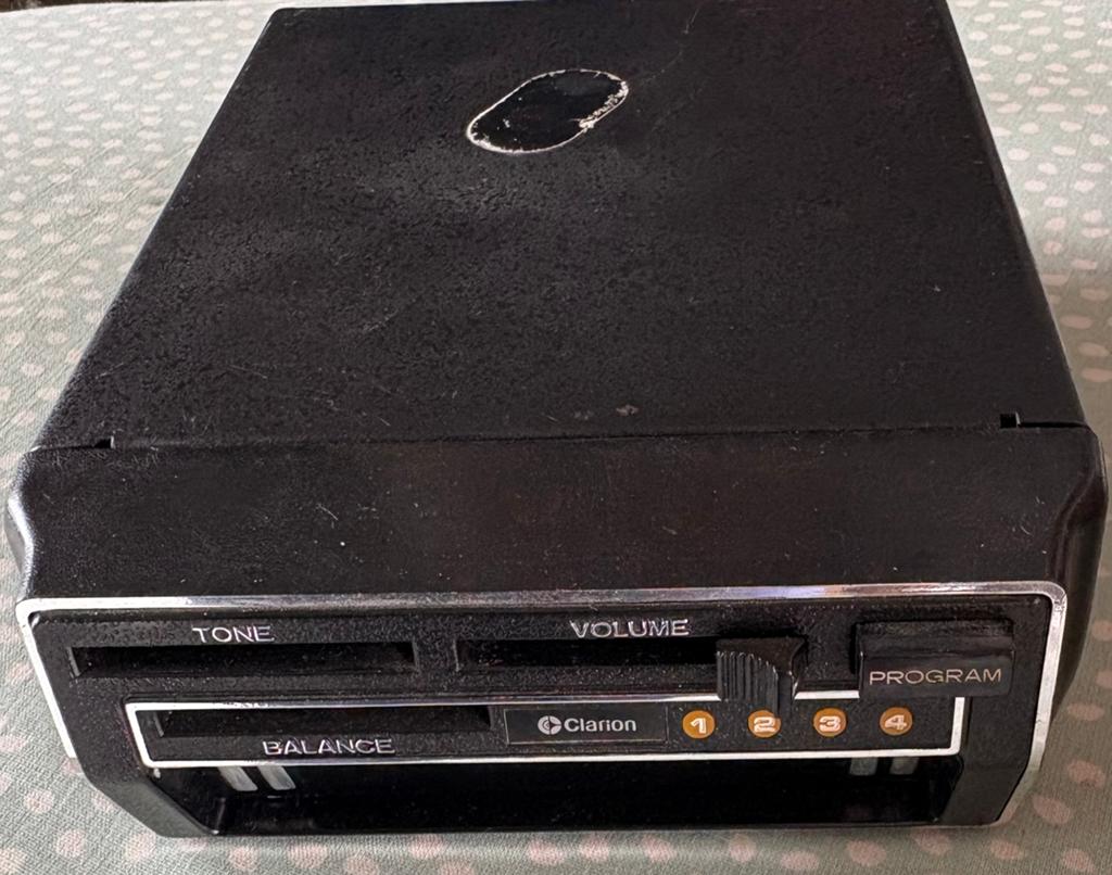 vintage Clarion 8-track speler, Ophalen, Zo goed als nieuw