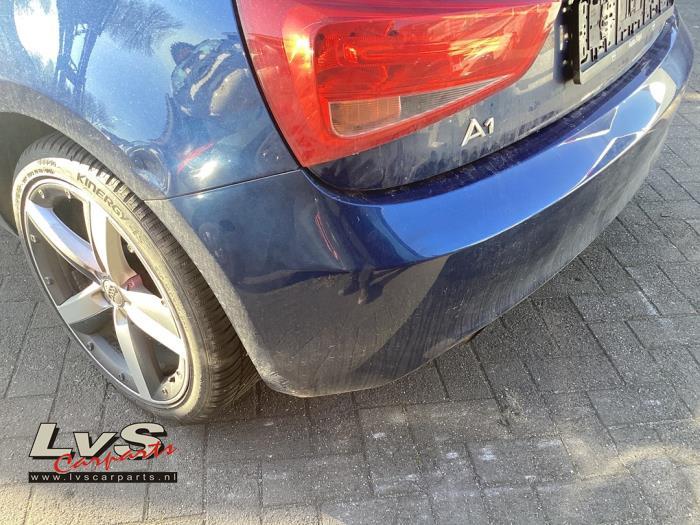 Achterbumper van een Audi A1, Gebruikt, -, -, Bumper