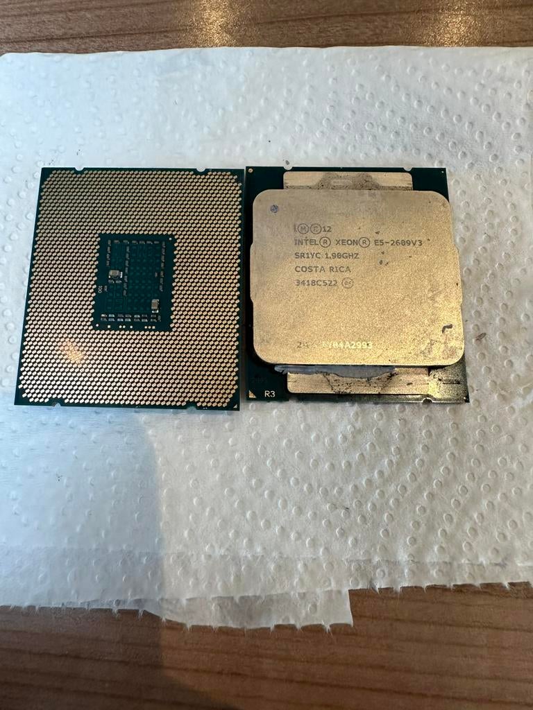 2*intel xeon E5-2609V3, Ophalen of Verzenden, Zo goed als nieuw