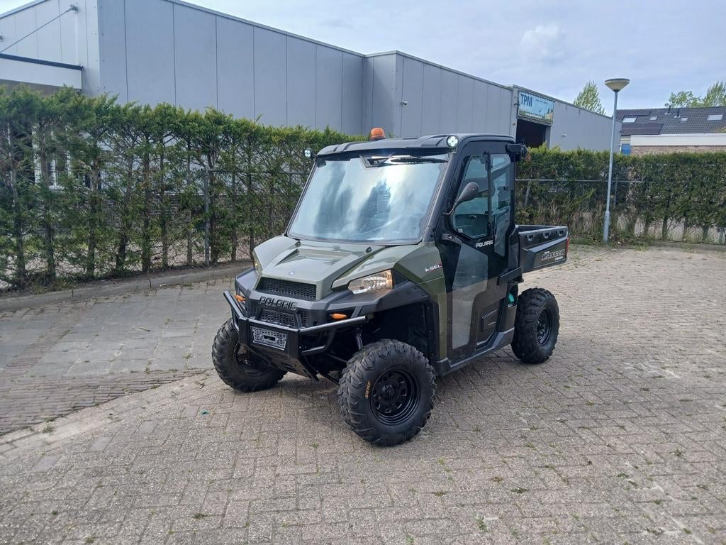 Polaris diesel 4x4 terein rtv met kenteken, Ophalen, Gebruikt