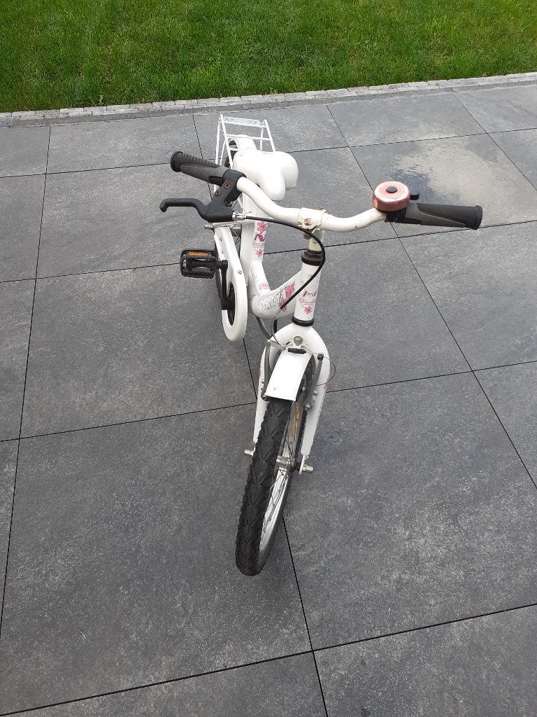 kinderfiets, Fietsen en Brommers, Ophalen, Gebruikt, Velgrem, 16 tot 20 inch