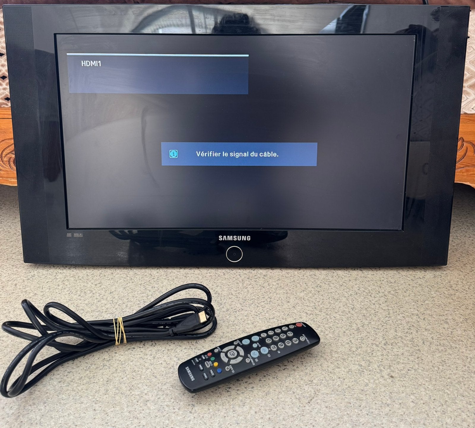 Télévision Samsung, Enlèvement, Utilisé, Samsung