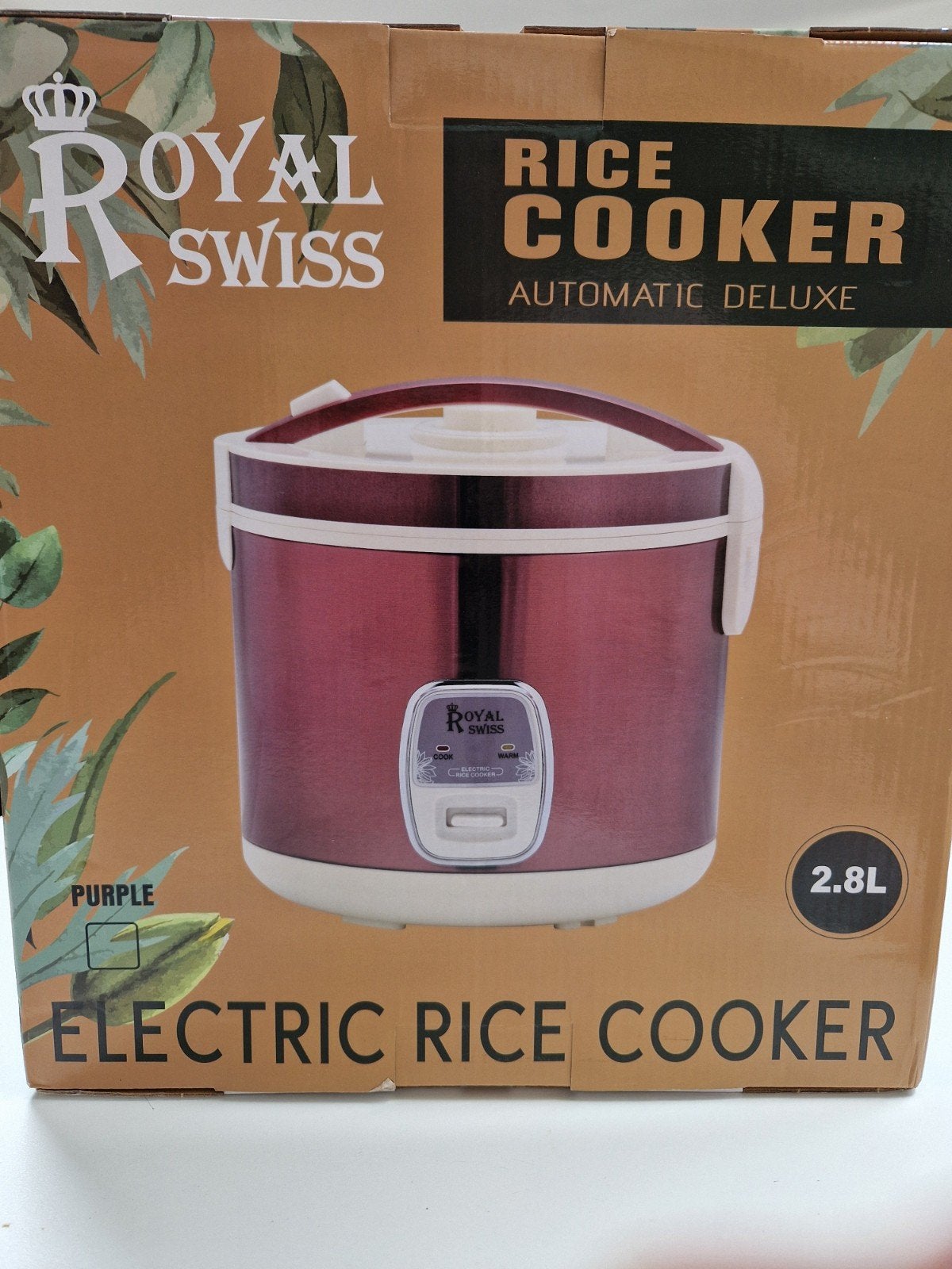 CUISEUR À RIZ XXL 2,8L NOUVEAU, Enlèvement