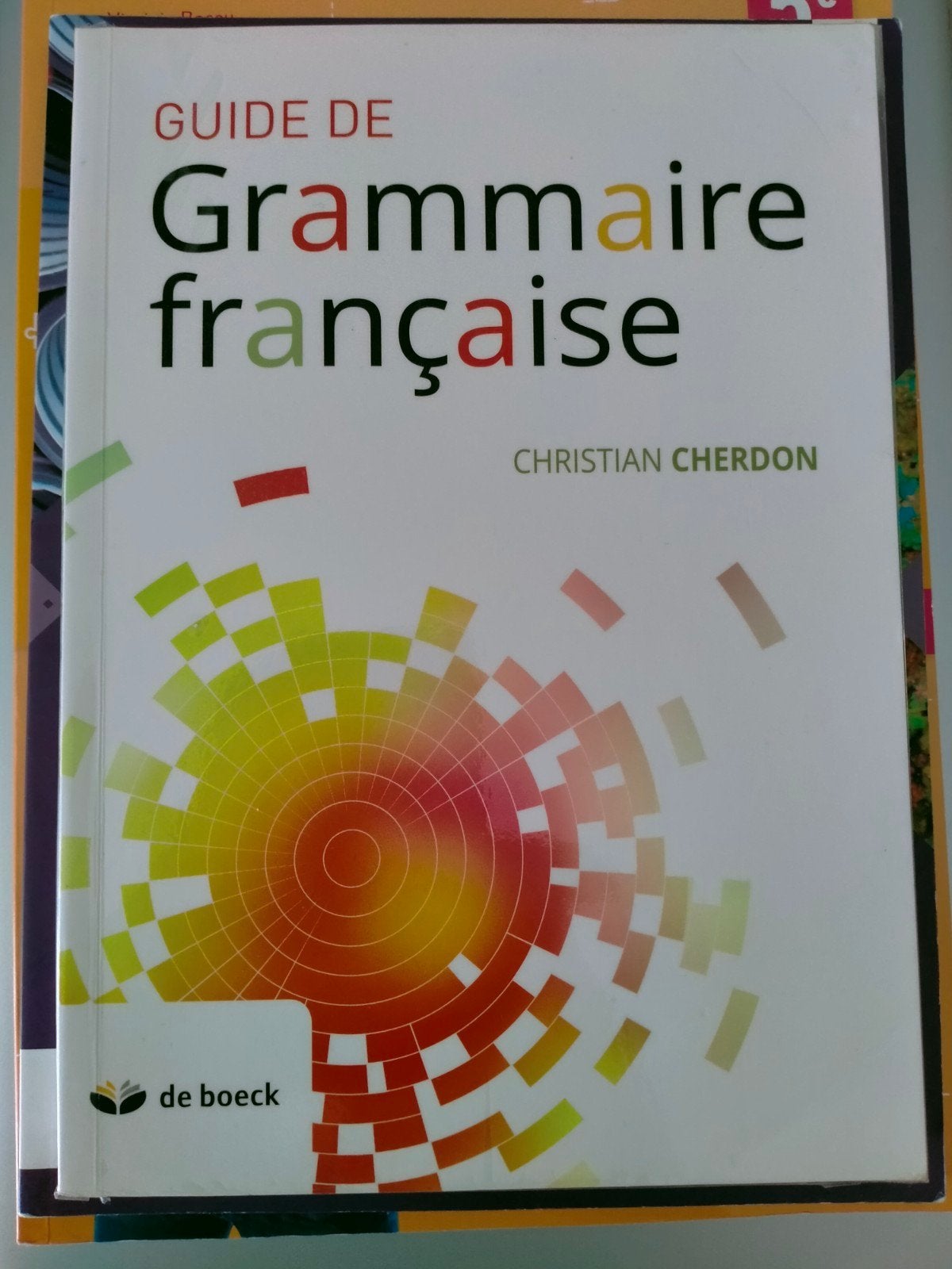 Guide de grammaire française, Livres, Enlèvement