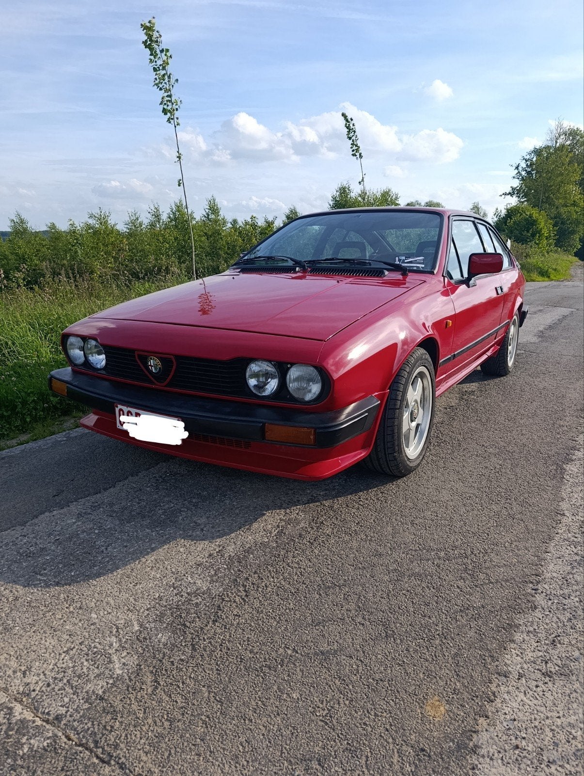 Alfa Romeo GTV 2000 - 1985 - 2 L., Autos, Alfa Romeo, Rouge, Boîte manuelle, 2 portes, GTV