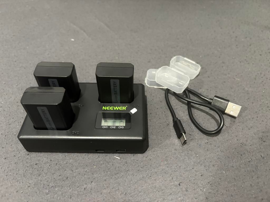NEEWER NP-FW50 3 Pack Replacement Battery, Ophalen, Zo goed als nieuw