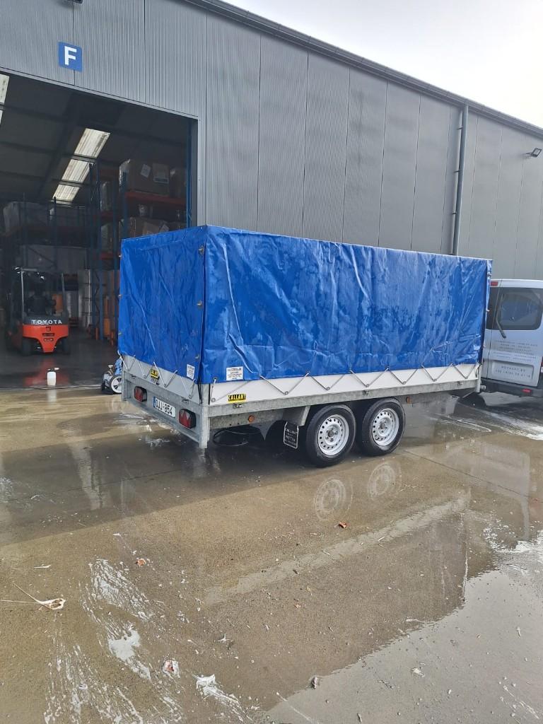 aanhangwagen Henra 2009 350x180cm MTM 2700kg, Ophalen, Zo goed als nieuw