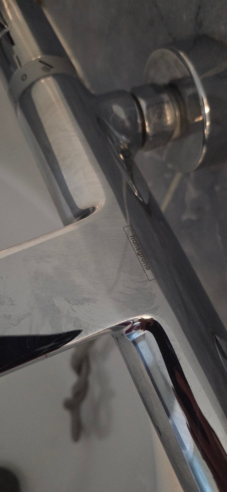 Hansgrohe thermostatische badkraan / douchemengkraan, Ophalen